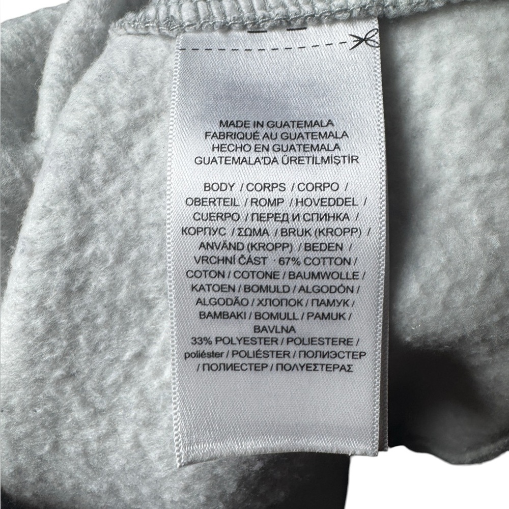 Polo Ralph Lauren Men's Polo Bear Colorblock Hoodie Gray Pink Large - Picture 10 of 12